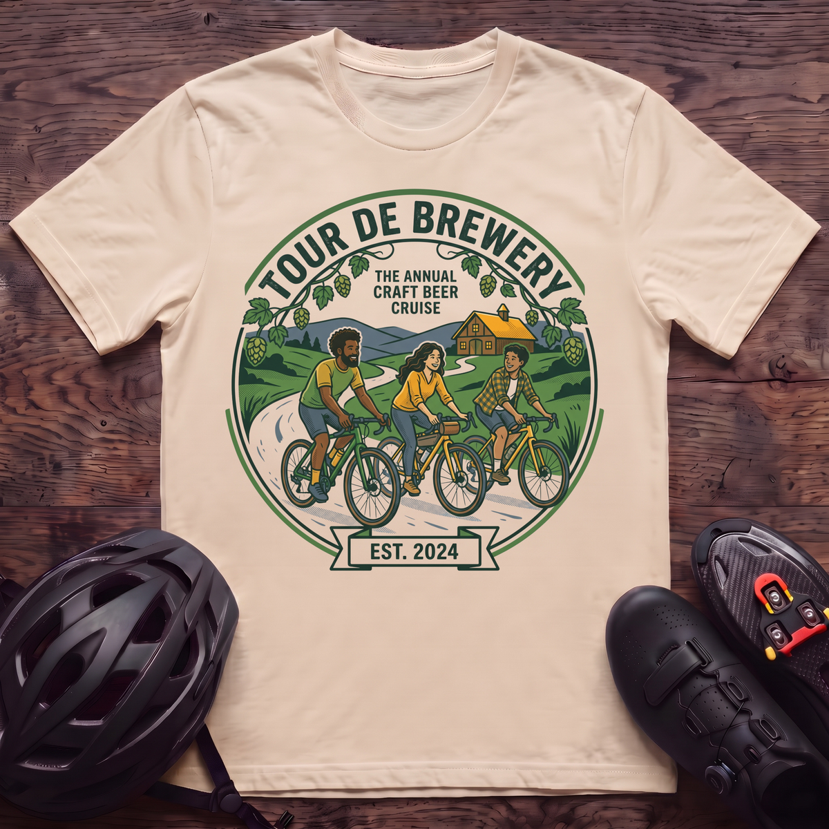 Tour De Brewery T‑Shirt
