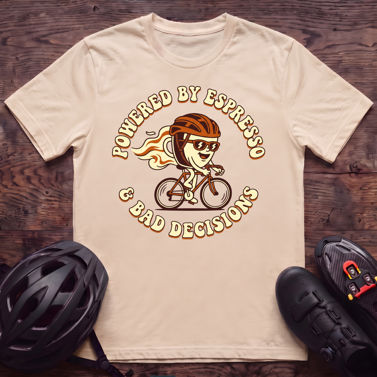 Powered By Espresso T‑Shirt