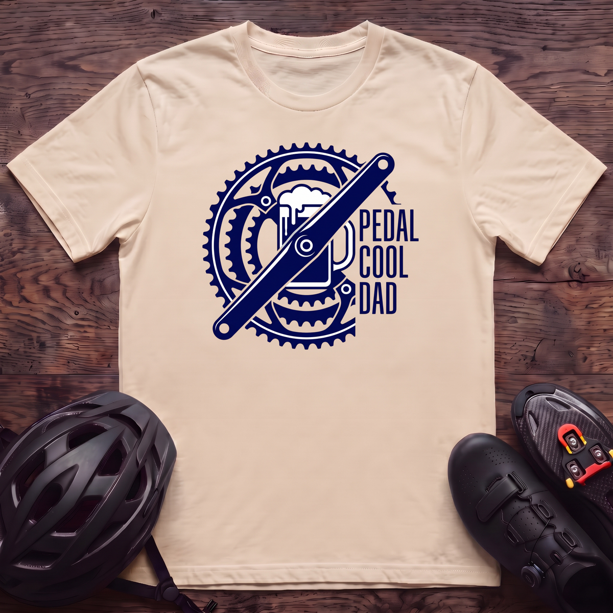 Pedal Cool Dad T‑Shirt