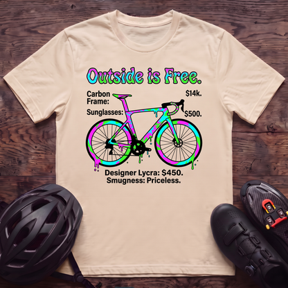 Outside Is Free T‑Shirt