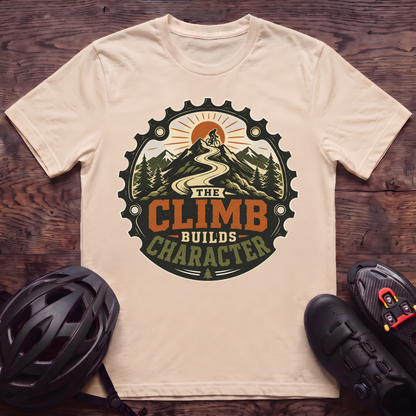 The Climb Builds Character T‑Shirt