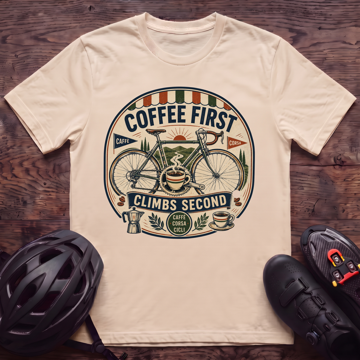 Coffee First T‑Shirt