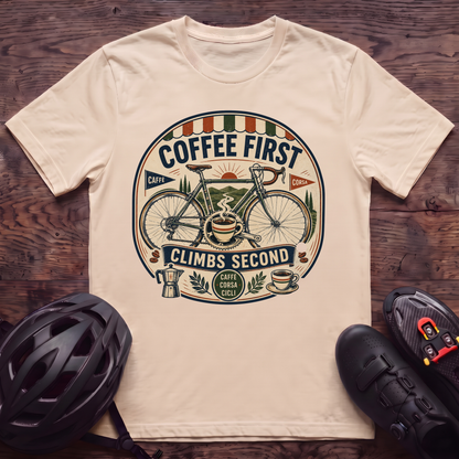 Coffee First T‑Shirt