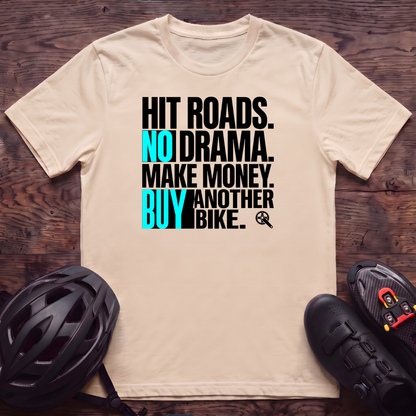 Hit Roads No Drama T‑Shirt