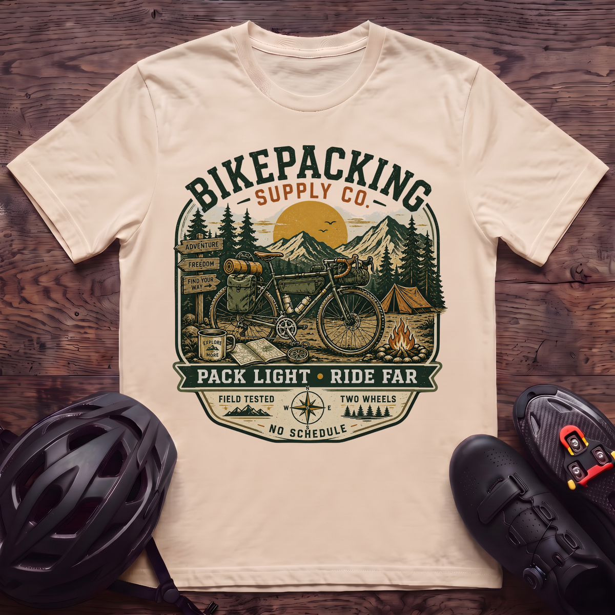 Bikepacking Supply Co T‑Shirt