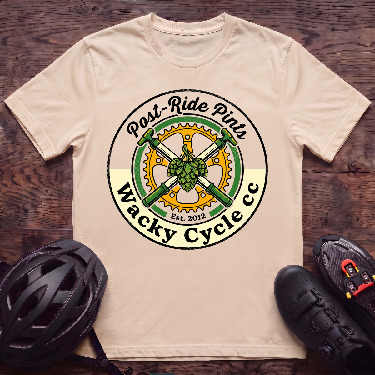 Post Ride Pints T‑Shirt