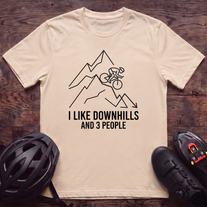 I Like Downhills T‑Shirt