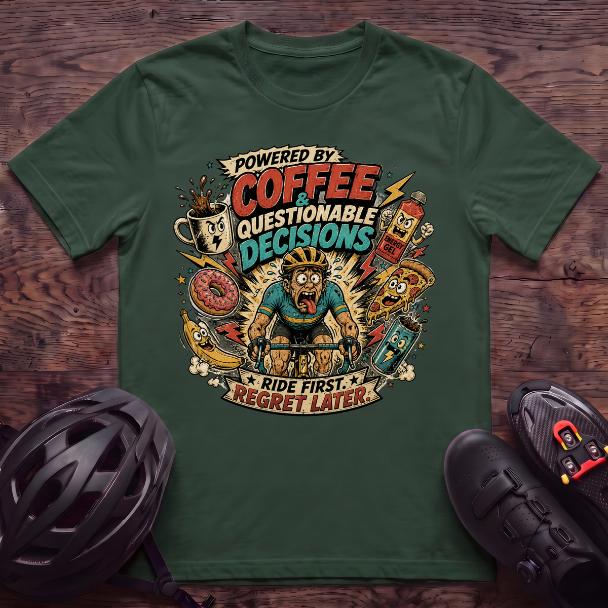 Powered By Coffee T‑Shirt