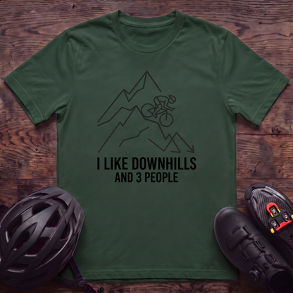 I Like Downhills T‑Shirt