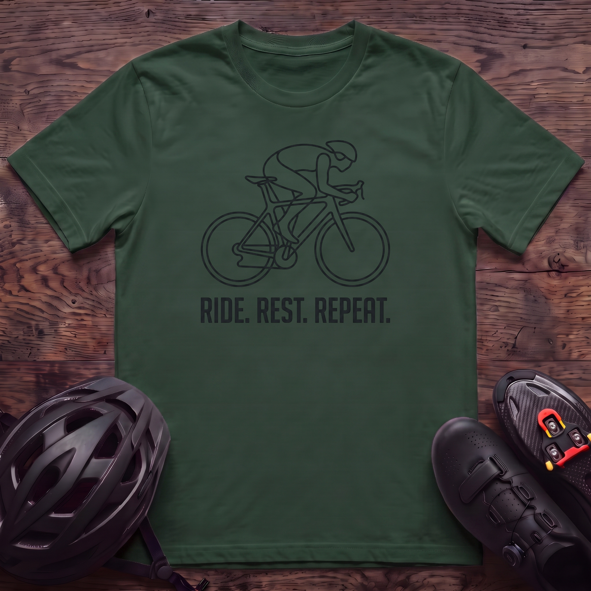 Ride Rest Repeat T‑Shirt