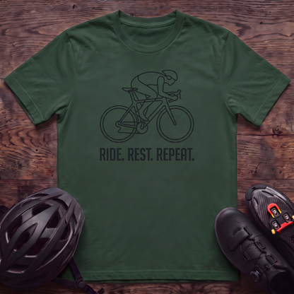 Ride Rest Repeat T‑Shirt