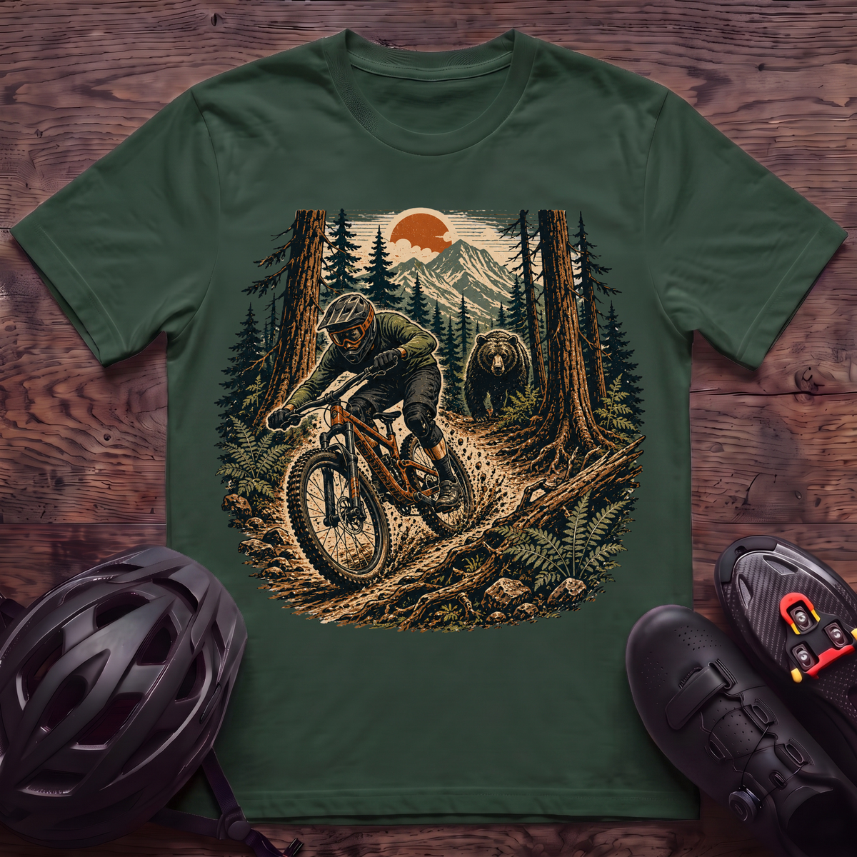 MTB Bear T‑Shirt