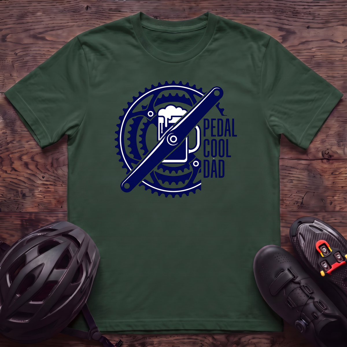 Pedal Cool Dad T‑Shirt