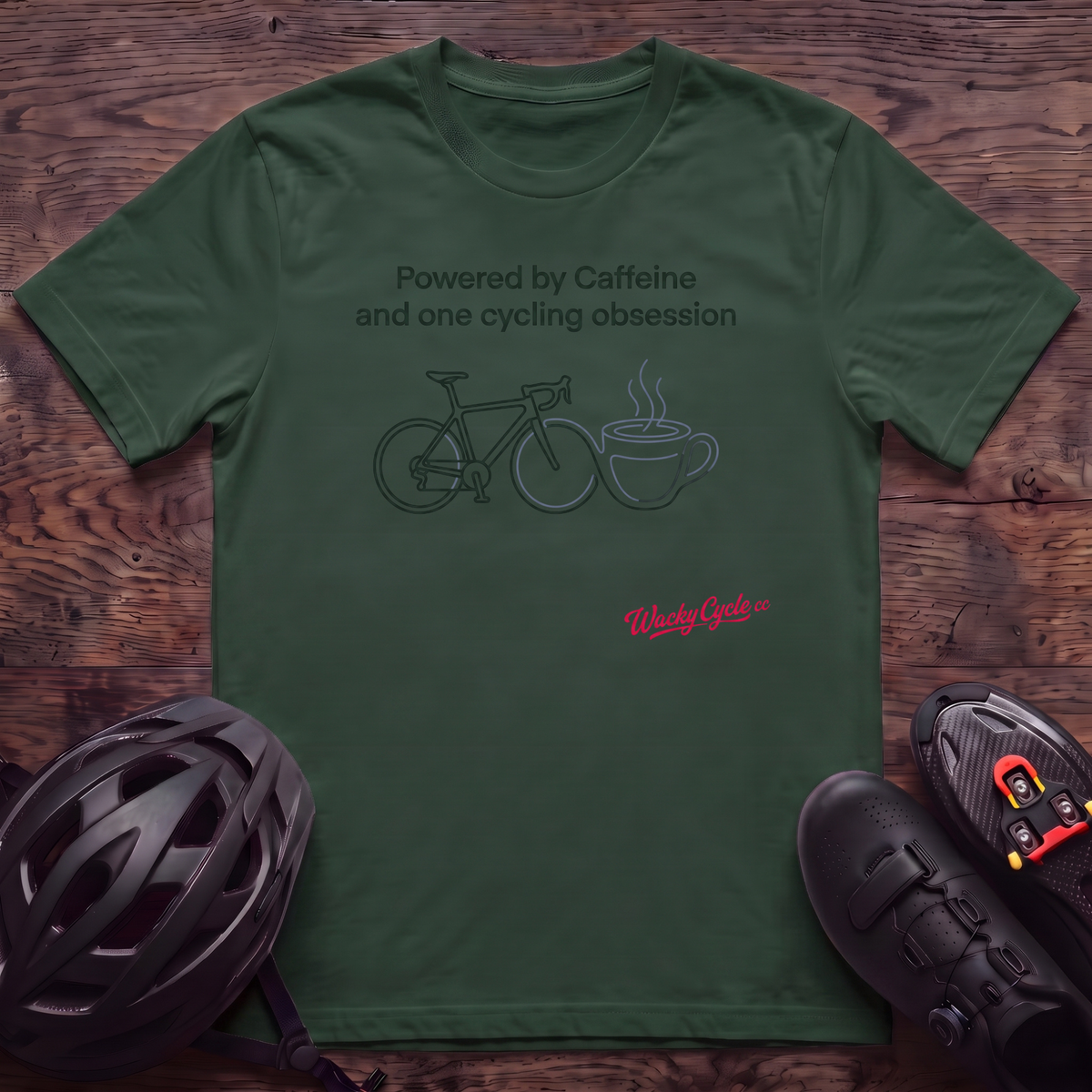 Powered by Caffeine T‑Shirt
