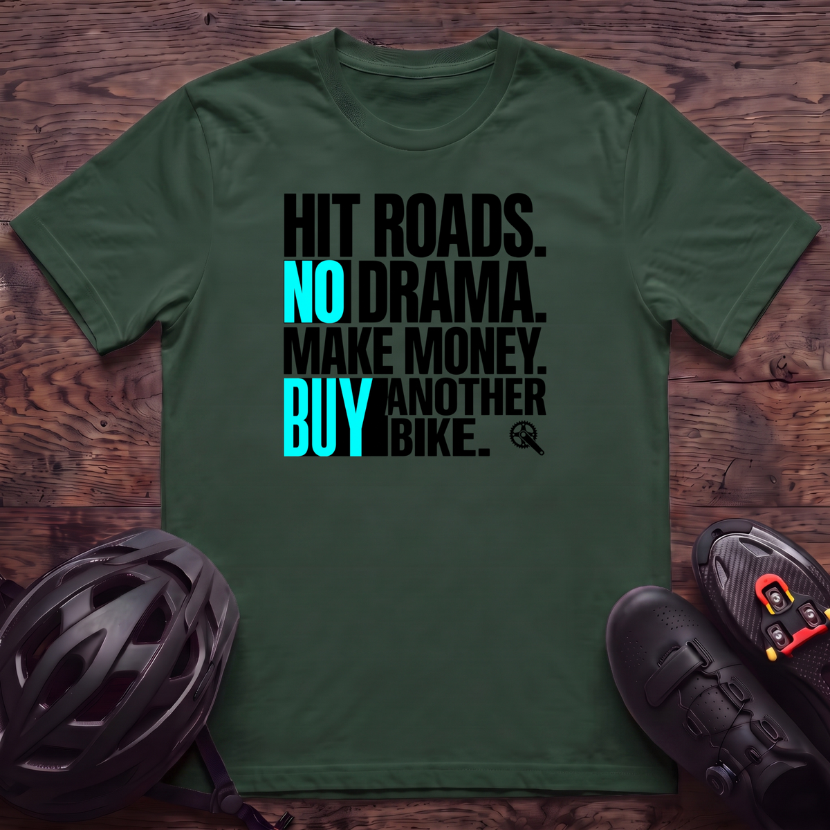 Hit Roads No Drama T‑Shirt