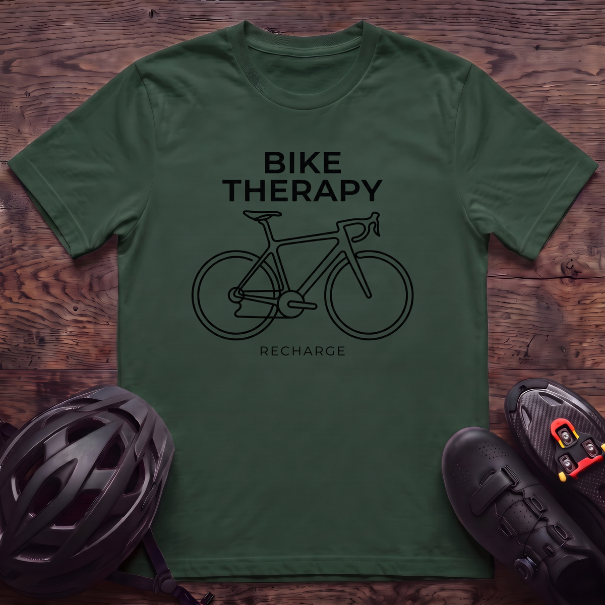 Bike Therapy Recharge T‑Shirt