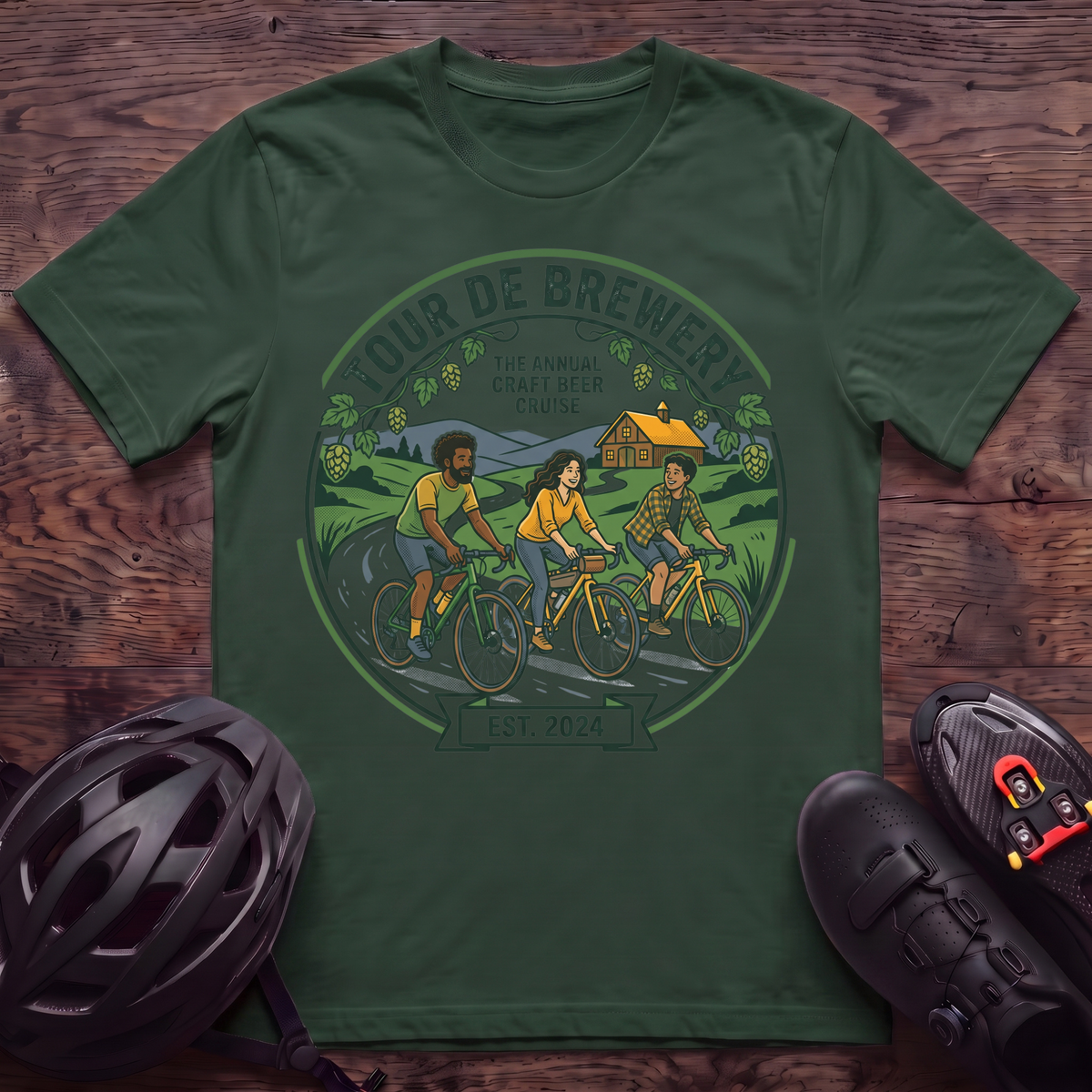 Tour De Brewery T‑Shirt