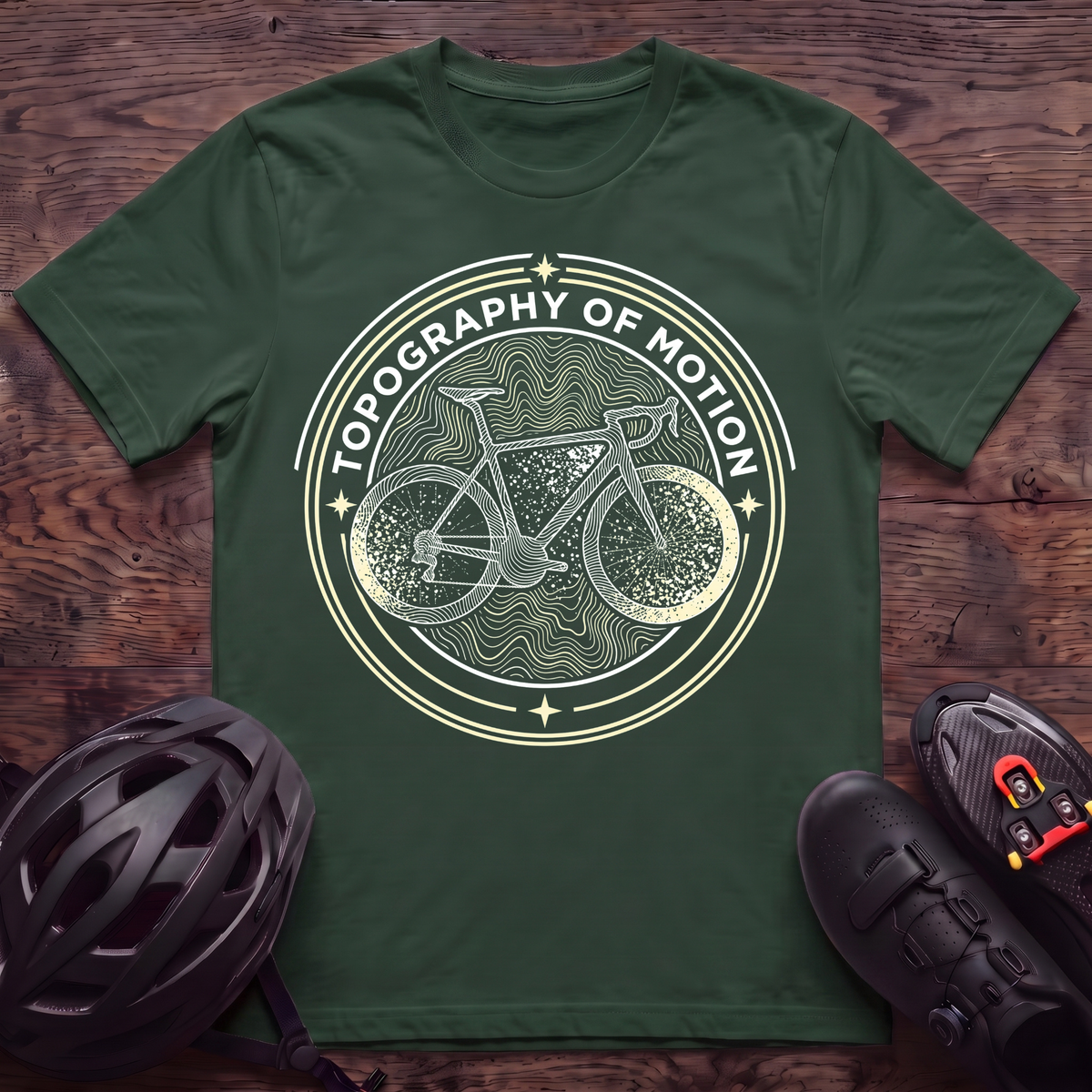 Topography Of Motion T‑Shirt