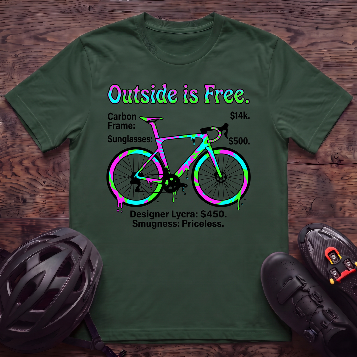 Outside Is Free T‑Shirt