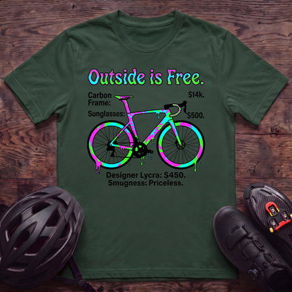 Outside Is Free T‑Shirt