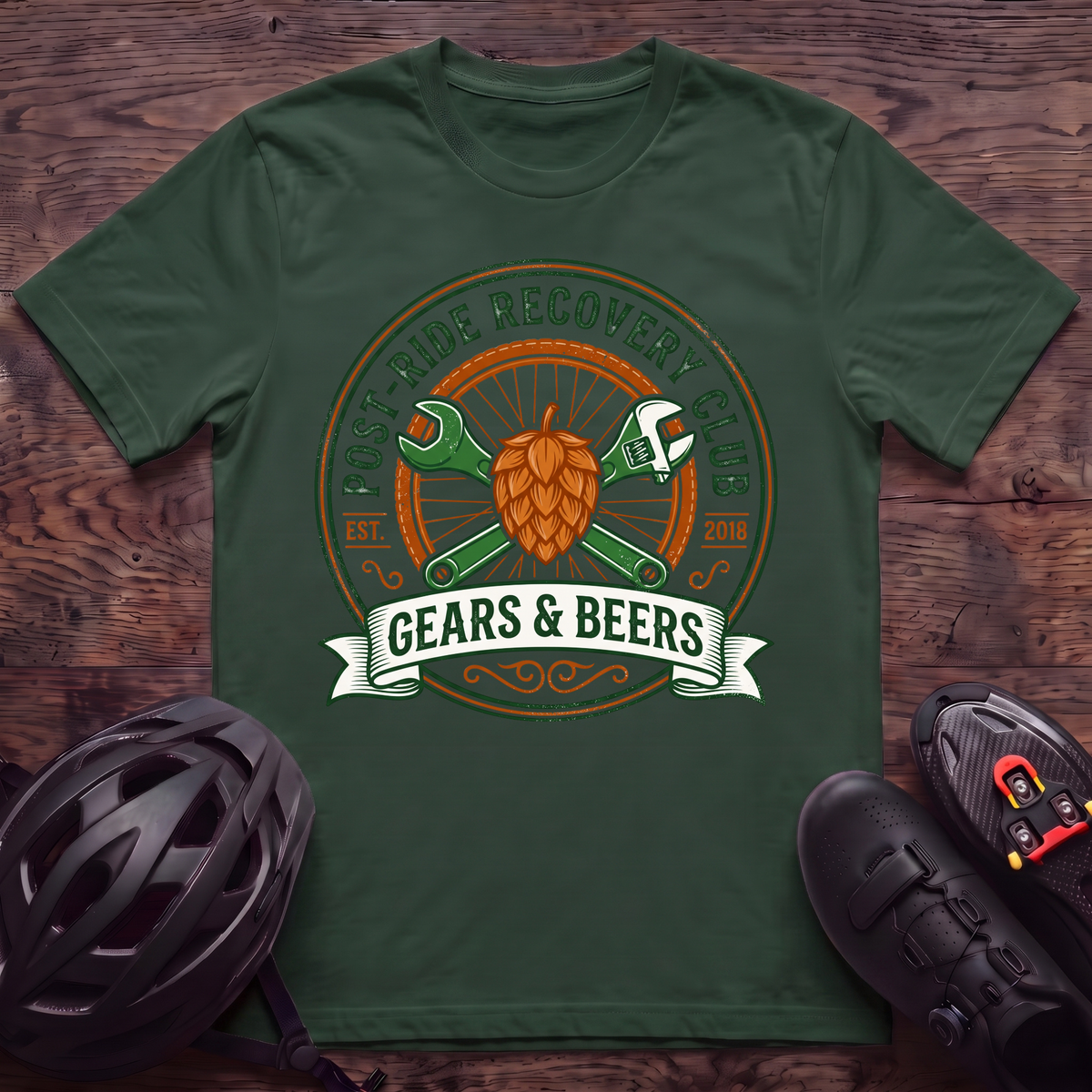 Post-Ride Recovery Club T‑Shirt