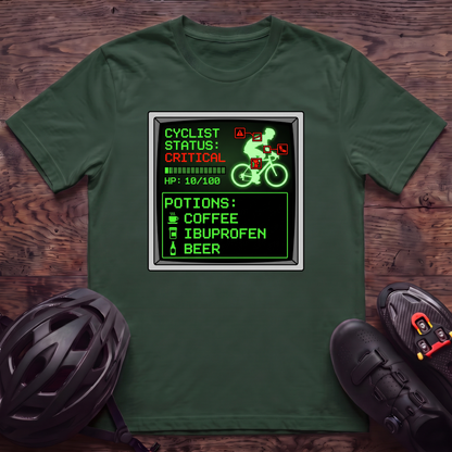 Cyclist Status Critical T‑Shirt