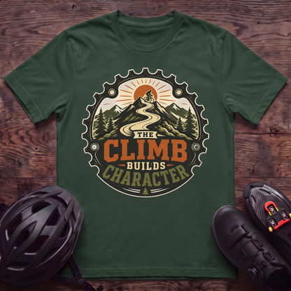 The Climb Builds Character T‑Shirt