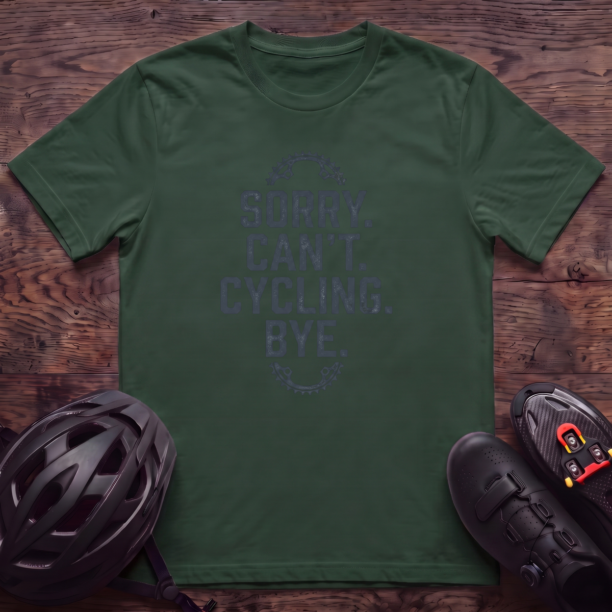 Sorry Can't Cycling T‑Shirt