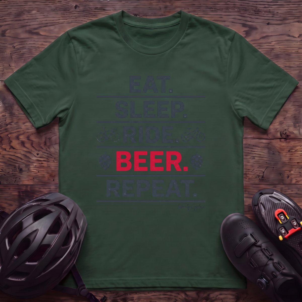 Ride Beer Repeat T‑Shirt