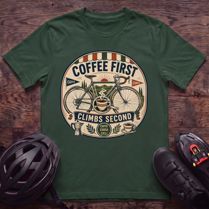 Coffee First T‑Shirt