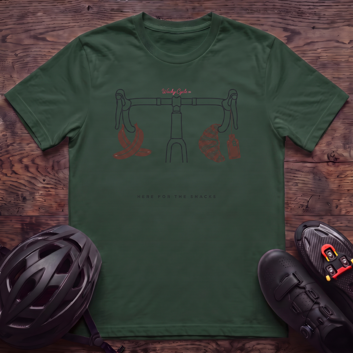 Here For The Snacks T‑Shirt