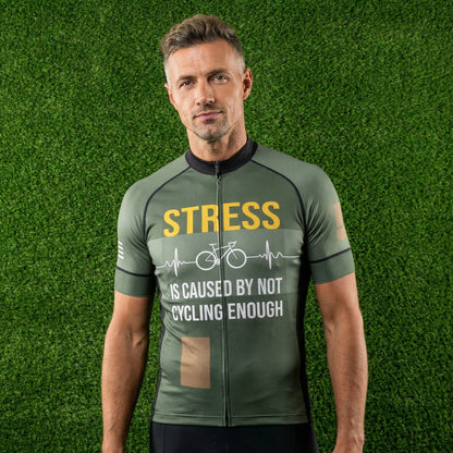 Stress Is Caused By Not Cycling Enough – Cycling Jersey