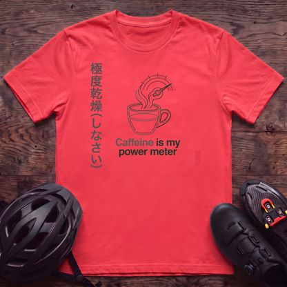 Caffeine Power Meter T‑Shirt