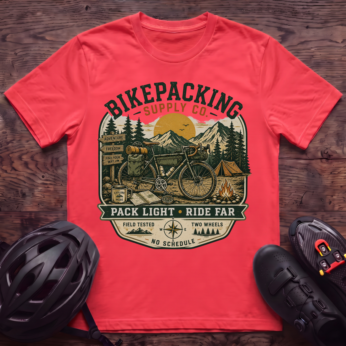 Bikepacking Supply Co T‑Shirt