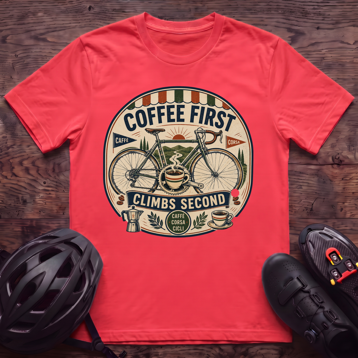 Coffee First T‑Shirt