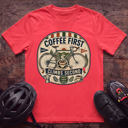 Coffee First T‑Shirt
