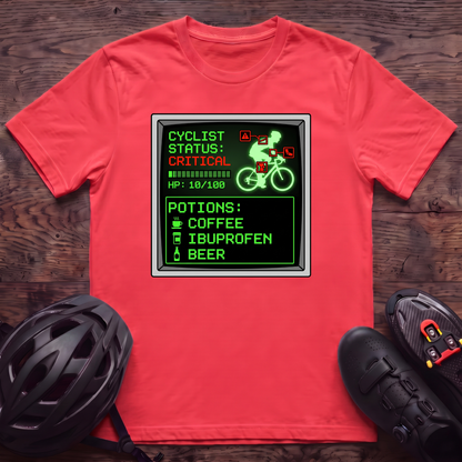 Cyclist Status Critical T‑Shirt