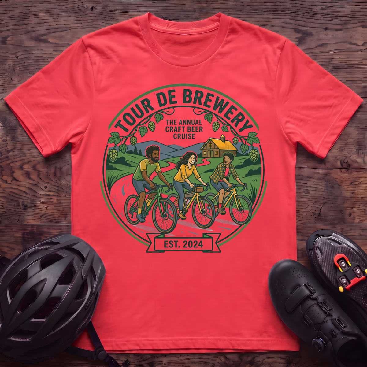 Tour De Brewery T‑Shirt