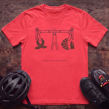Here For The Snacks T‑Shirt