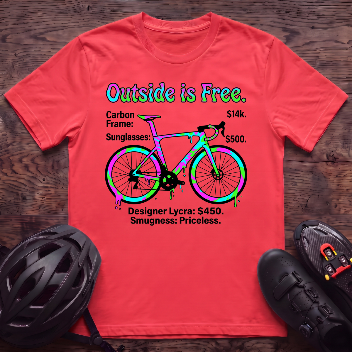 Outside Is Free T‑Shirt