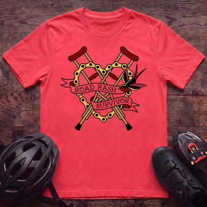 Road Rash Survivor T‑Shirt