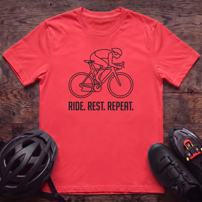 Ride Rest Repeat T‑Shirt