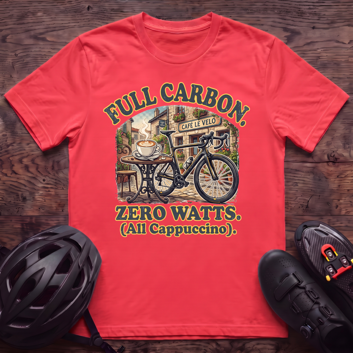 Full Carbon Zero Watts T‑Shirt