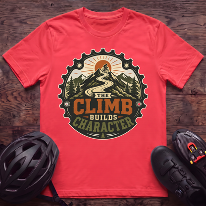 The Climb Builds Character T‑Shirt