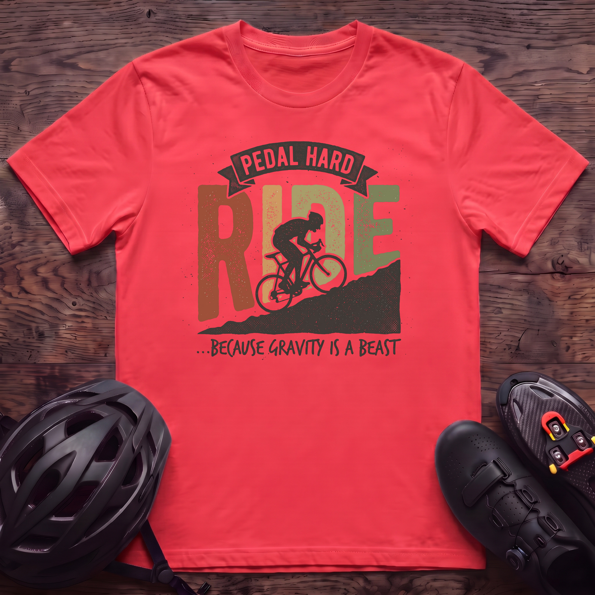 Pedal Hard T‑Shirt