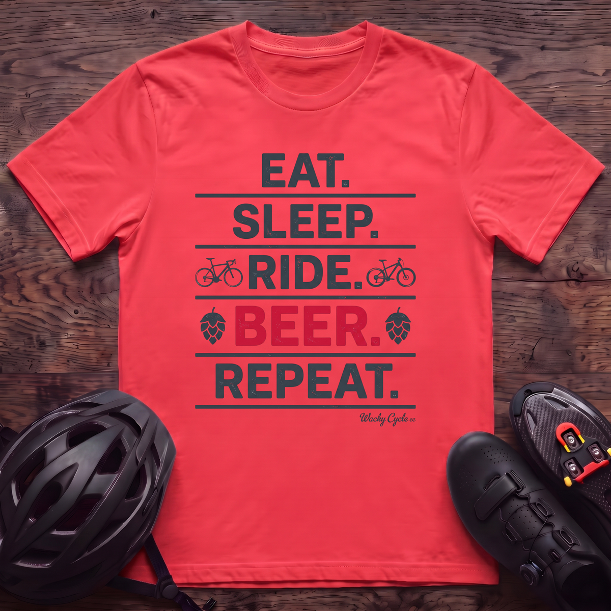 Ride Beer Repeat T‑Shirt