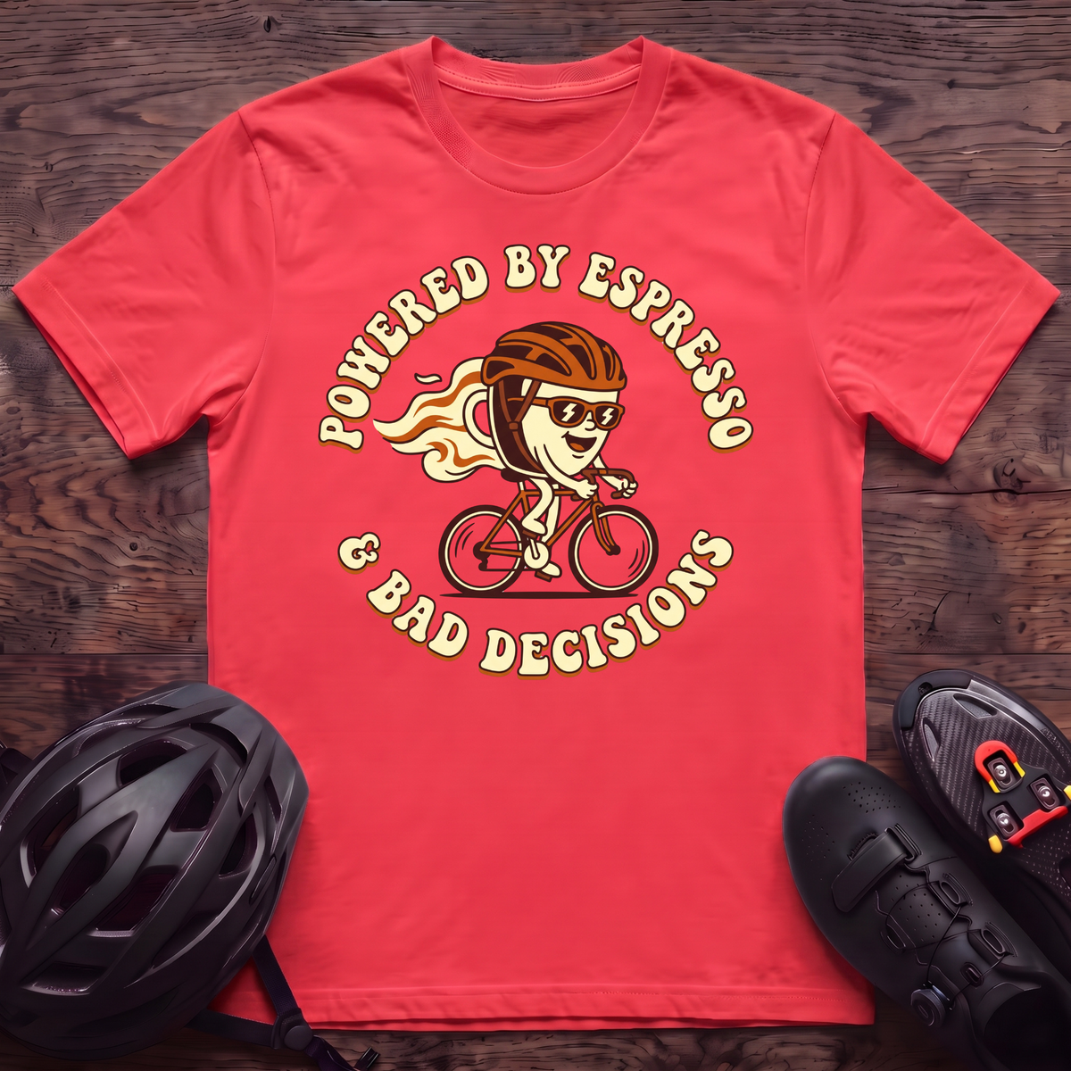 Powered By Espresso T‑Shirt
