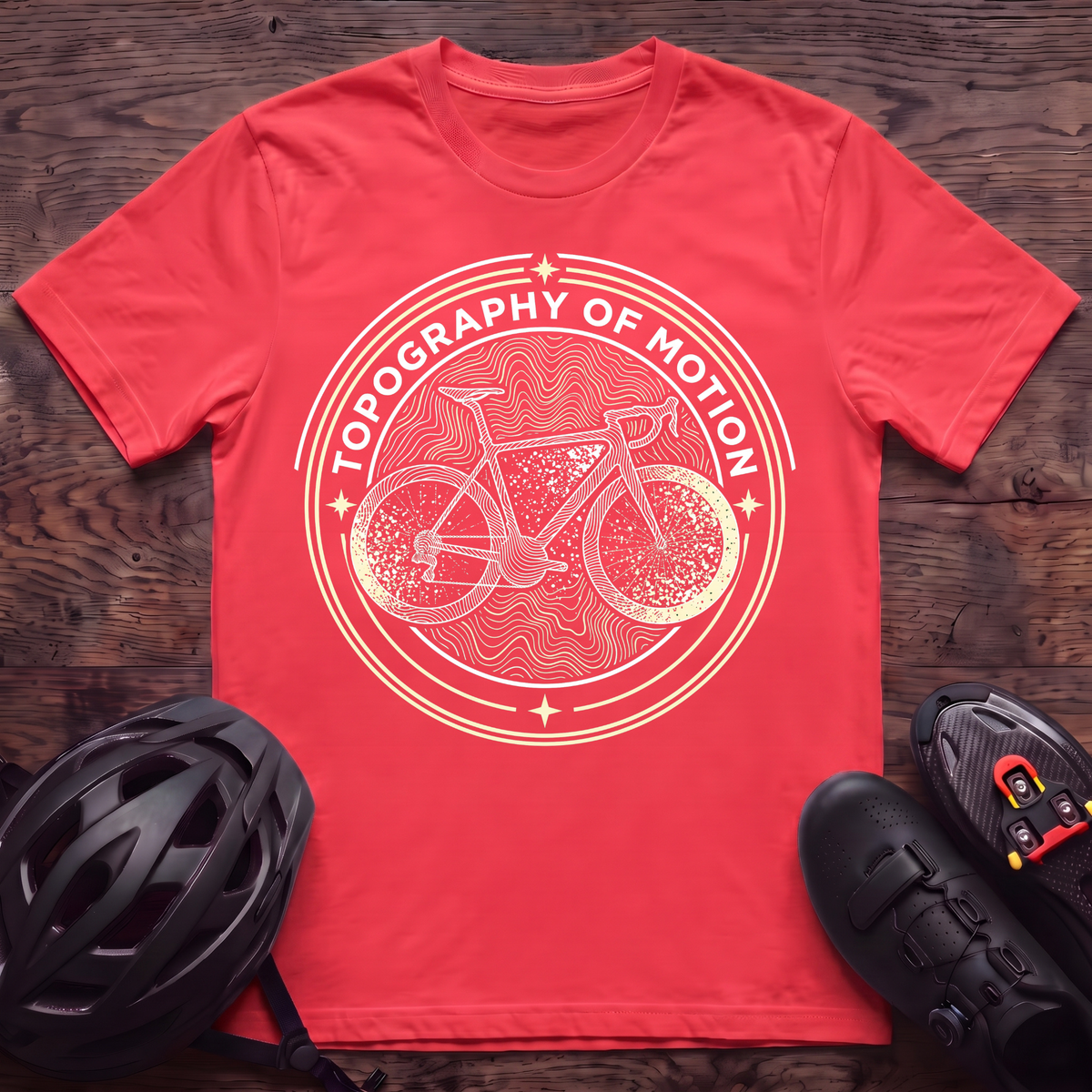 Topography Of Motion T‑Shirt