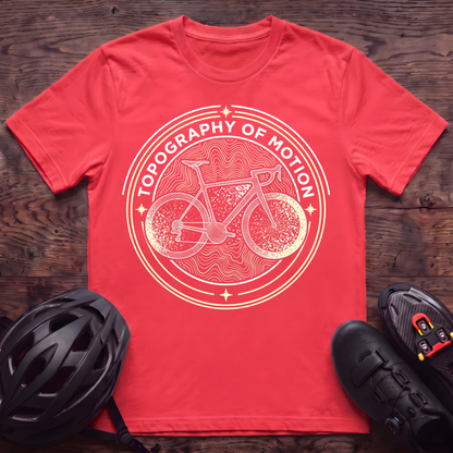 Topography Of Motion T‑Shirt