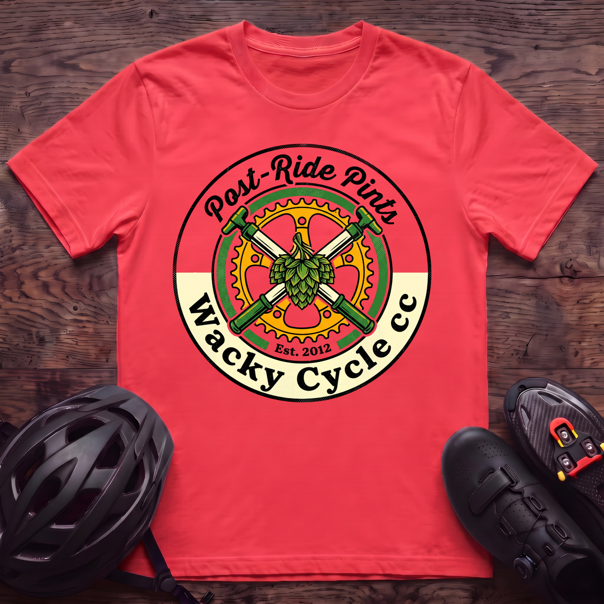 Post Ride Pints T‑Shirt